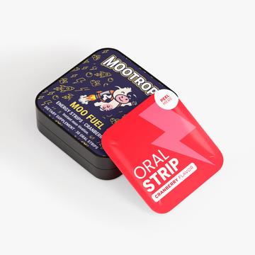 Moo Fuel — Energy Strips · Cranberry