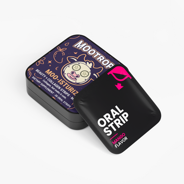 Moo-isturize — Beauty + Collagen Strips · Mango
