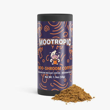 Moo-shroom Coffee — Lion's Mane + Chaga Instant Coffee