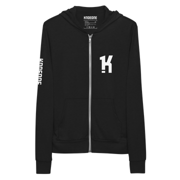 Unisex zip hoodie